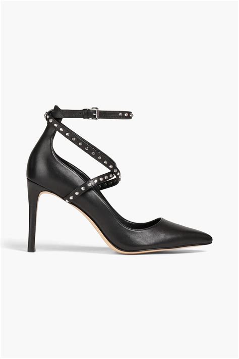 michael kors jeannie studded leather pump|Jeannie Studded Leather Pump .